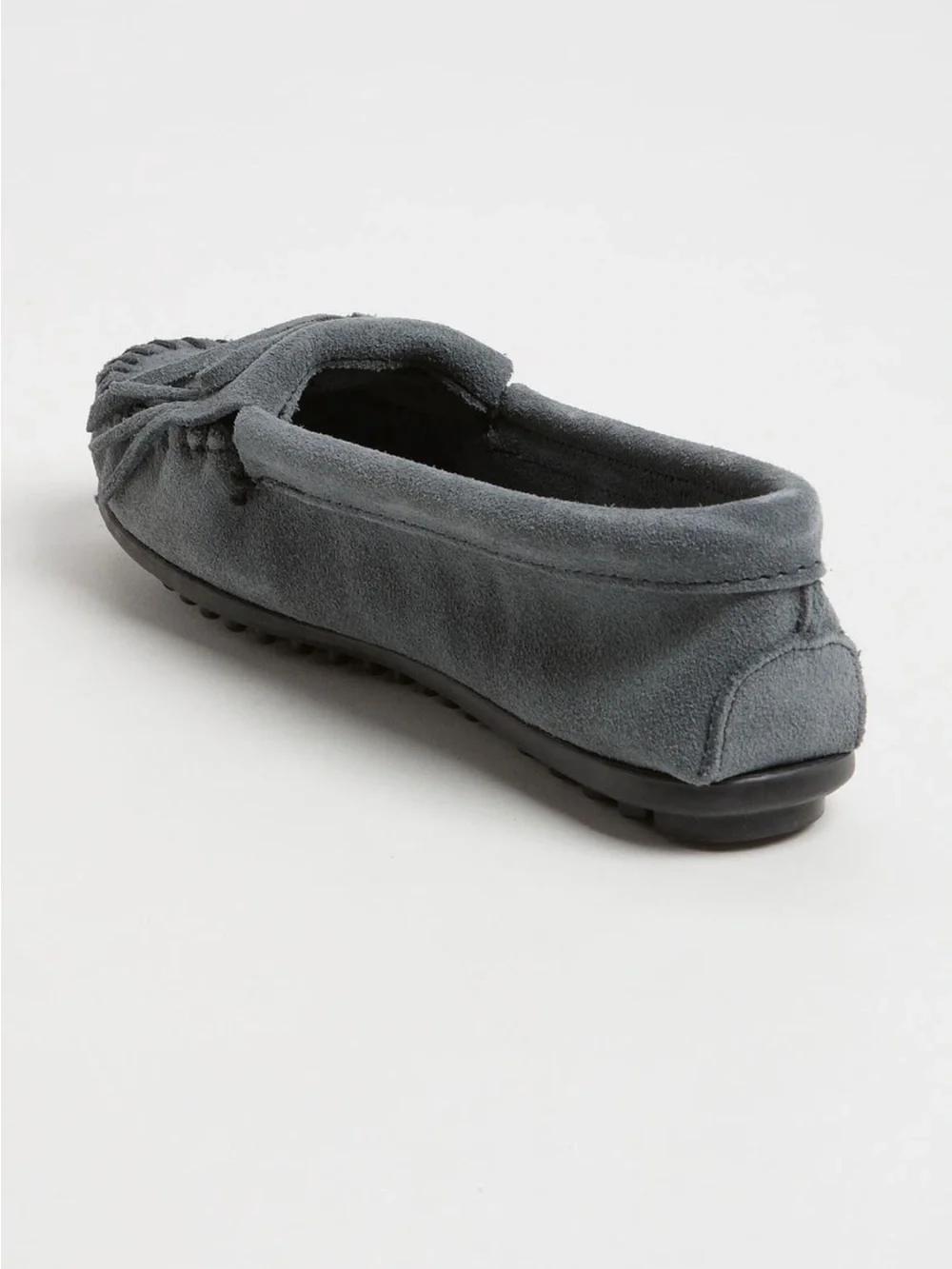 NWOT Minnetonka Kilty Suede Driving Shoes Moccasin Loafers - Picture 6 of 6